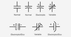 Simbol Kapasitor