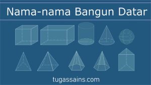 Nama-nama Bangun Ruang Beserta Gambar