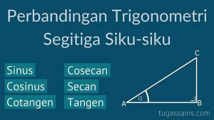 Perbandingan Trigonometri Segitiga Siku-siku