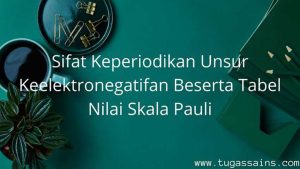 Sifat Keperiodikan Unsur Keelektronegatifan