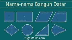 Nama-nama Bangun Datar Beserta Gambar