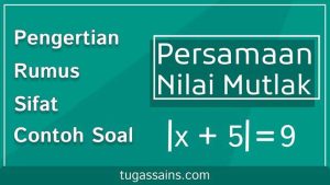 Persamaan Nilai Mutlak