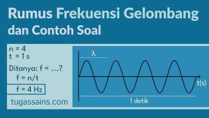 Rumus Frekuensi Gelombang dan Contoh Soal