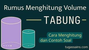 Rumus Menghitung Volume Tabung