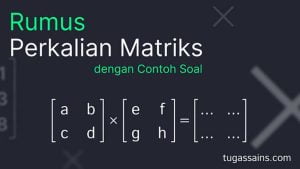 Rumus Perkalian Matriks dan Contoh Soal