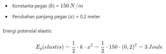 Energi Potensial Elastis