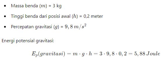 Energi Potensial Gravitasi