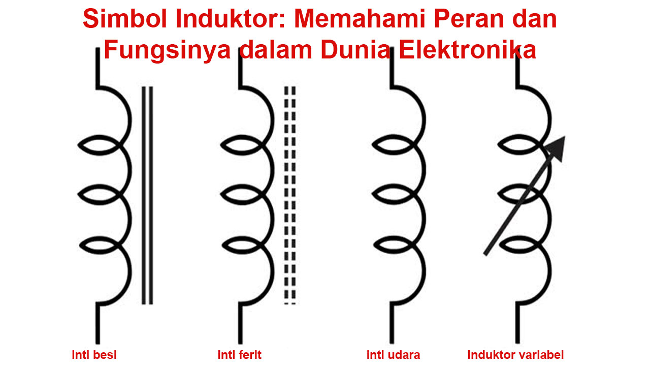 Simbol Induktor Memahami Peran dan Fungsinya dalam Dunia Elektronika