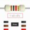 Warna Resistor 1K