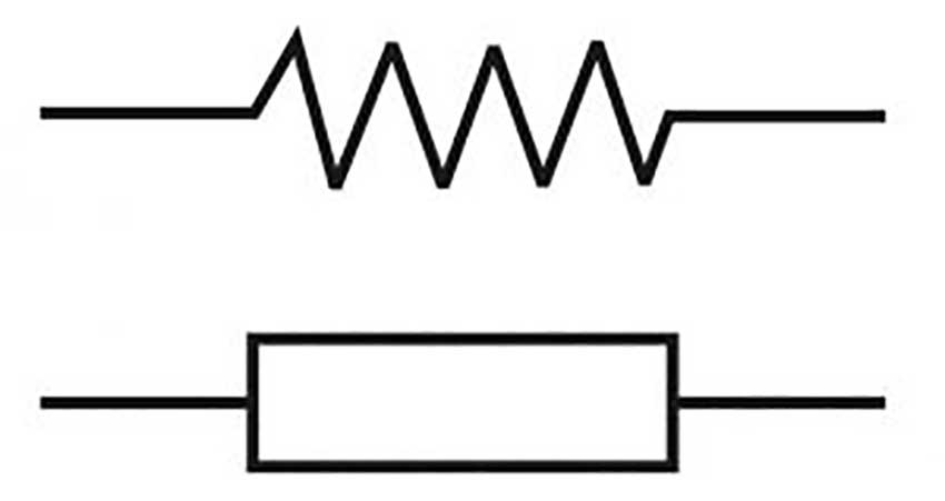 simbol resistor