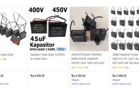 Harga Kapasitor Kipas Angin