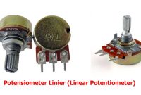 Potensiometer Linier (Linear Potentiometer)