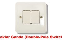 Saklar Ganda (Double-Pole Switch)