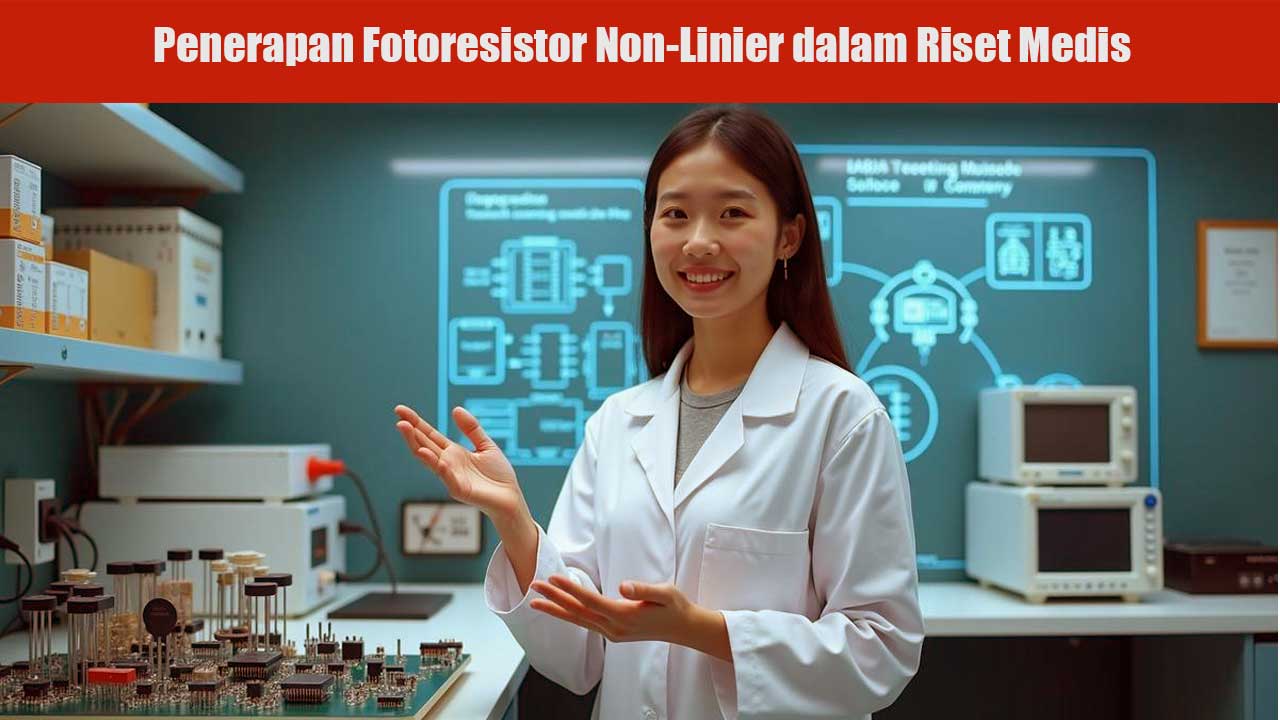 Penerapan Fotoresistor Non-Linier dalam Riset Medis