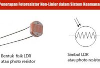 Penerapan Fotoresistor Non-Linier dalam Sistem Keamanan