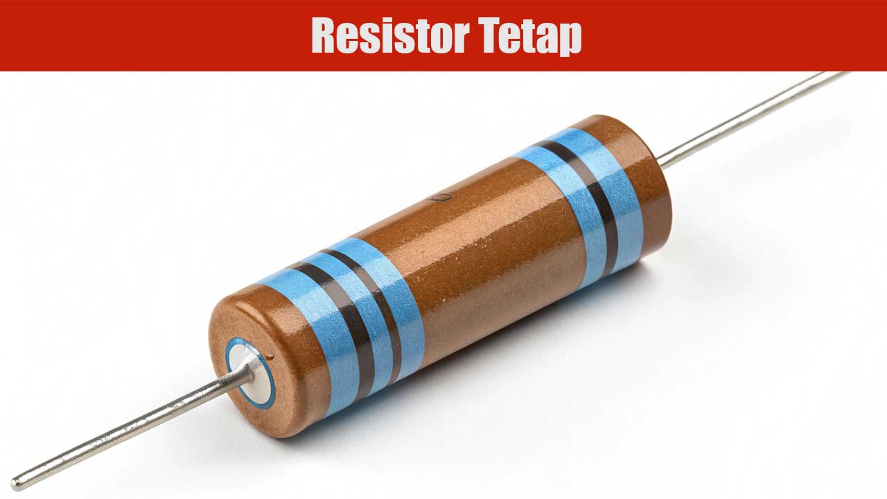 gambar ilustrasi resistor tetap